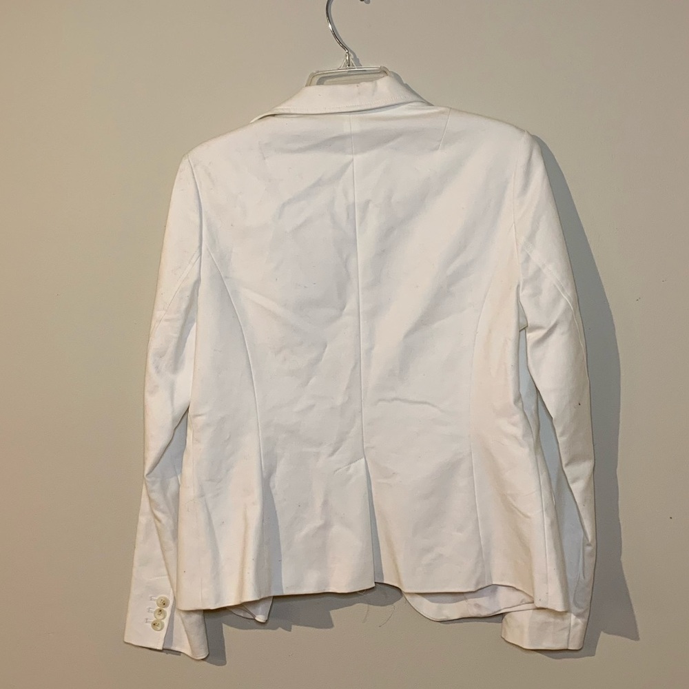 Banana Republic white jacket size 12